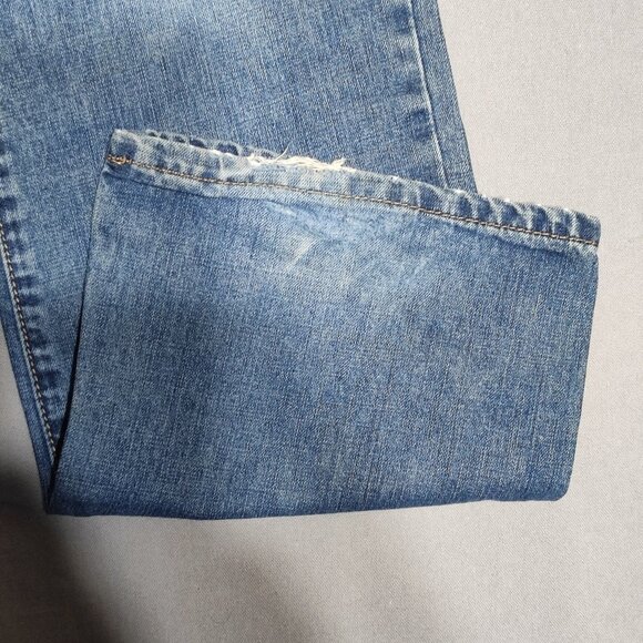 Vintage Calvin Klein Jeans men's size 32X31 hard washed denim blue straight leg - Picture 11 of 15